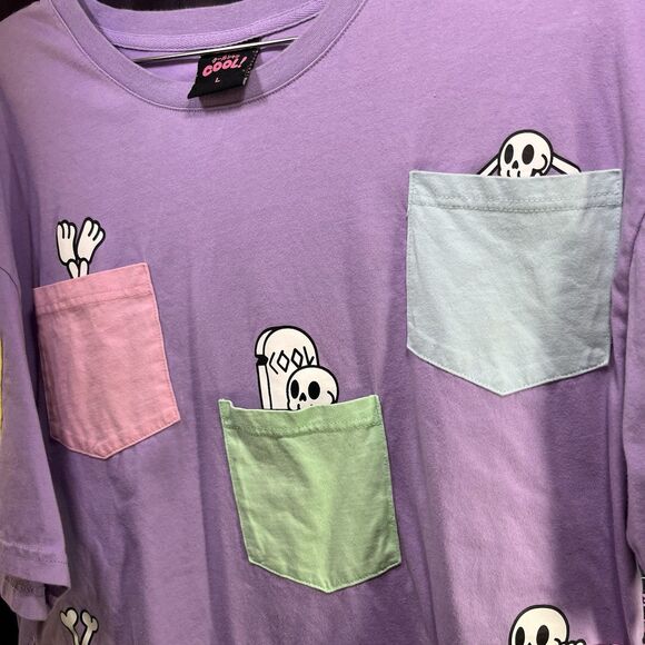 COOL Shirtz Streetwear "The Pockets Tee" 13 pockets Men's Size Large - Picture 2 of 12